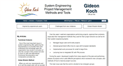 Desktop Screenshot of gideonkoch.com